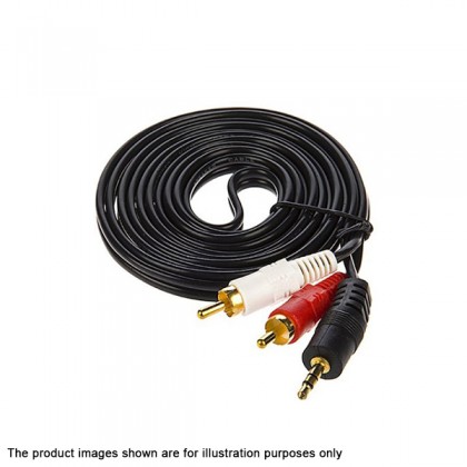 Jian Yu 1.5M 3.5MM Audio 2RCA Cable Jian Yu 1.5M 3.5MM Audio 2RCA Cable