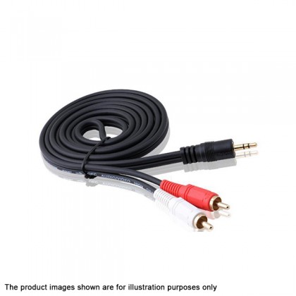 Jian Yu 1.5M 3.5MM Audio 2RCA Cable Jian Yu 1.5M 3.5MM Audio 2RCA Cable