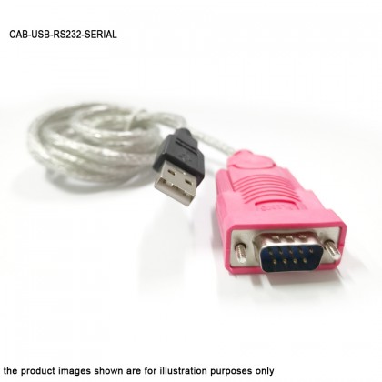 USB TO RS232 SERIAL ADAPTER - FOR WIN 7 / WIN 10 USB TO RS232 SERIAL ADAPTER - FOR WIN 7 / WIN 10