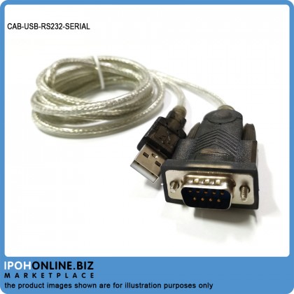 USB TO RS232 SERIAL ADAPTER - FOR WIN 7 / WIN 10 USB TO RS232 SERIAL ADAPTER - FOR WIN 7 / WIN 10