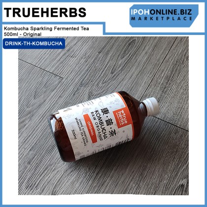 Trueherbs Kombucha Sparkling Fermented Tea 500ml - Original