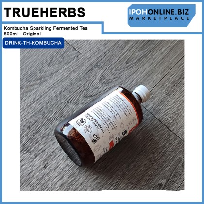 Trueherbs Kombucha Sparkling Fermented Tea 500ml - Original