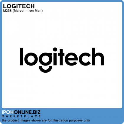 Logitech M238 MARVEL Collection Wireless Mouse - Iron Man