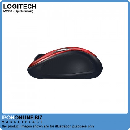 Logitech M238 MARVEL Collection Wireless Mouse - Spiderman Logitech M238 MARVEL Collection Wireless Mouse - Spiderman