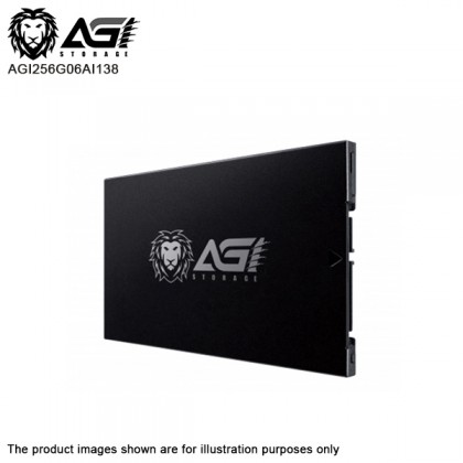 AGI 256GB High Performance SATA Ⅲ TLC SSD 2.5 inch Up to 556MB/s read speed Solid State Drive - Intel Flash
