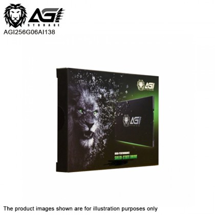 AGI 256GB High Performance SATA Ⅲ TLC SSD 2.5 inch Up to 556MB/s read speed Solid State Drive - Intel Flash
