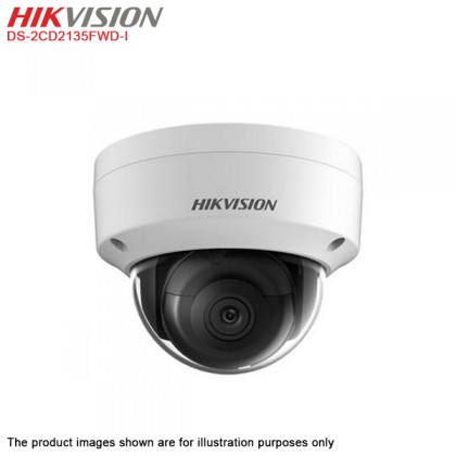 Hikvision DS-2CD2135FWD-I 3MP 2.8mm Ultra-Low Light Outdoor Network Dome Camera