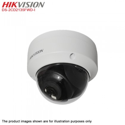 Hikvision DS-2CD2135FWD-I 3MP 2.8mm Ultra-Low Light Outdoor Network Dome Camera