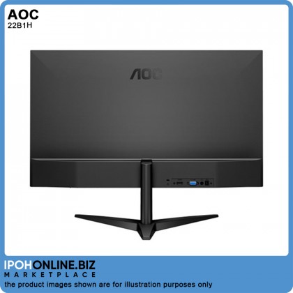 AOC 22B1H 21.5 inch FHD VGA HDMI Flicker FREE LED Monitor