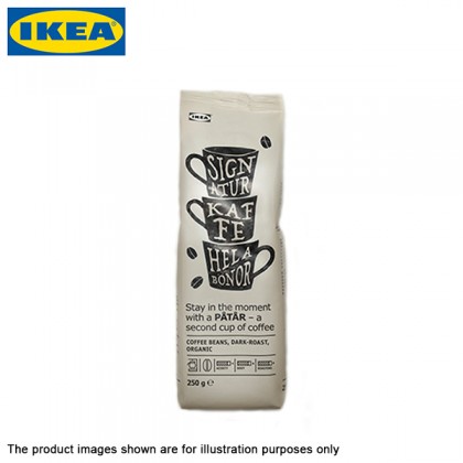 IKEA PÅTÅR Arabica Dark Roast Coffee Beans Organic UTZ Certified 100% Arabica Beans