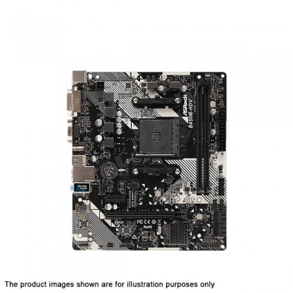 ASRock B450M-HDV R4.0 AM4 AMD Promontory B450 DVI VGA HDMI Ultra M.2 Micro ATX Motherboard ASRock B450M-HDV R4.0 AM4 AMD Promontory B450 DVI VGA HDMI Ultra M.2 Micro ATX Motherboard