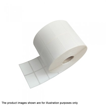 1 Roll 35mm x 25mm 2UP Blank Barcode Label Sticker (4000 pcs Per Roll)