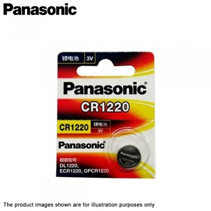 Panasonic CR1220 3V Coin Type Lithium Battery
