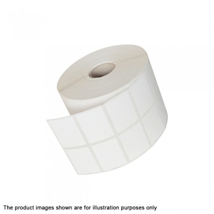 10 Rolls 35mm x 25mm 2UP Blank Barcode Label Sticker (4000 pcs Per Roll)