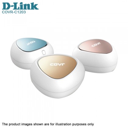 D-Link COVR AC1200 Dual-Band Whole Home WI-FI Mesh System COVR-C1203 D-Link COVR AC1200 Dual-Band Whole Home WI-FI Mesh System COVR-C1203
