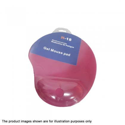 PREMIUM H-18 Reduction of Fatigue Supreme Gel Mouse Pad + Wrist Rest