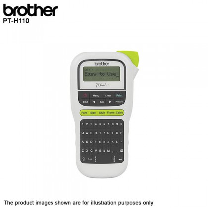 Brother P-Touch PT-H110 Portable Handheld Label Maker Printer