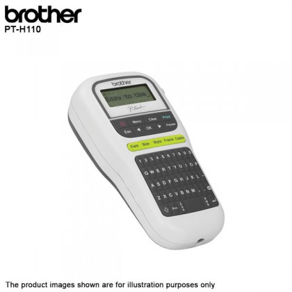 Brother P-Touch PT-H110 Portable Handheld Label Maker Printer