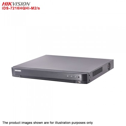 HIKVISION iDS-7216HQHI-M2/S 16 Channel Facial Detection Turbo HD AcuSense 4MP CCTV DVR