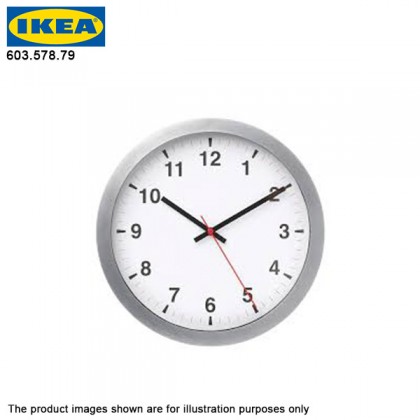 IKEA TJALLA Wall clock 28 cm FOC 1pc 1.5V AA Battery