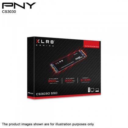 PNY XLR8 CS3030 250GB M.2 NVMe Gaming SSD - 3500Mbs Read PNY XLR8 CS3030 250GB M.2 NVMe Gaming SSD - 3500Mbs Read