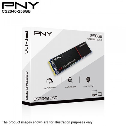 PNY CS2040 M.2 2280 SATA SSD 256GB PNY CS2040 M.2 2280 SATA SSD 256GB