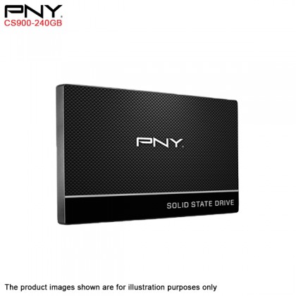 PNY CS900 240GB 2.5 inch SATA III Internal SSD - 535Mbs Read PNY CS900 240GB 2.5 inch SATA III Internal SSD - 535Mbs Read