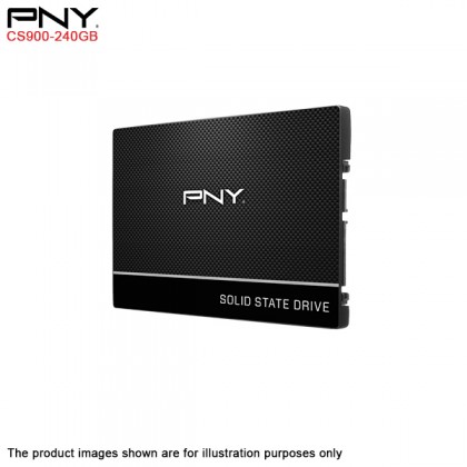 PNY CS900 240GB 2.5 inch SATA III Internal SSD - 535Mbs Read PNY CS900 240GB 2.5 inch SATA III Internal SSD - 535Mbs Read