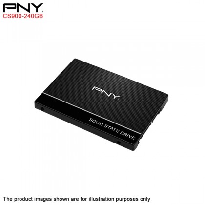 PNY CS900 240GB 2.5 inch SATA III Internal SSD - 535Mbs Read PNY CS900 240GB 2.5 inch SATA III Internal SSD - 535Mbs Read