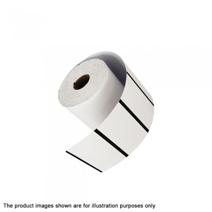 1 Roll 80mmx45mm Label Tag Card 230gms With Punch Hole And Black I-Mark (500pcs per roll) 1 Roll 80mmx45mm Label Tag Card 230gms With Punch Hole And Black I-Mark (500pcs per roll)