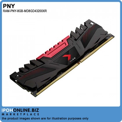 PNY XLR8 8GB 3200 DDR4 3200Mhz Desktop RAM PNY XLR8 8GB 3200 DDR4 3200Mhz Desktop RAM