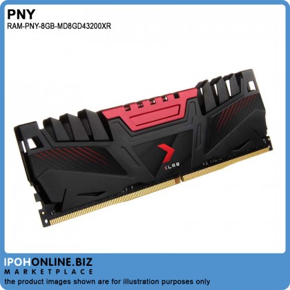 PNY XLR8 8GB 3200 DDR4 3200Mhz Desktop RAM PNY XLR8 8GB 3200 DDR4 3200Mhz Desktop RAM