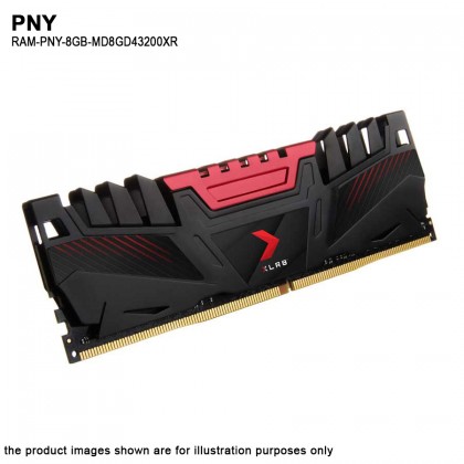 PNY XLR8 8GB 3200 DDR4 3200Mhz Desktop RAM PNY XLR8 8GB 3200 DDR4 3200Mhz Desktop RAM