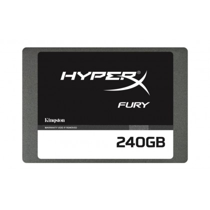 Kingston HyperX FURY 240GB SSD 2.5” Solid State Drive Kingston HyperX FURY 240GB SSD 2.5” Solid State Drive