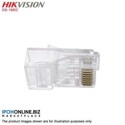 HIKVISION DS-1M02 RJ45 Plug For CAT 6 100Pcs/Box