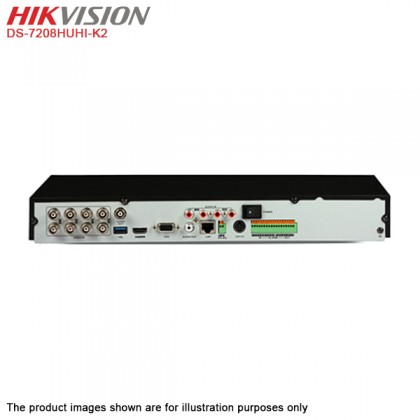 HIKVISION 8CH 2HDD 5MP H.265 TVI DVR