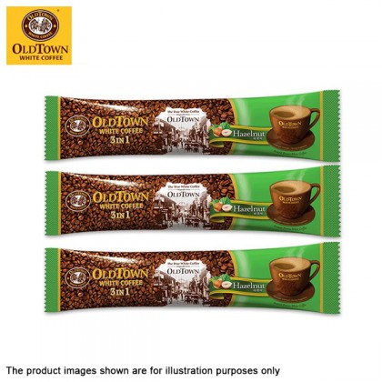 Old Town White Coffee Hazelnut White Coffee 15 x 38g