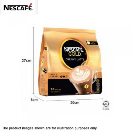 Nescafe Gold Creamy Latte 12 x 31g