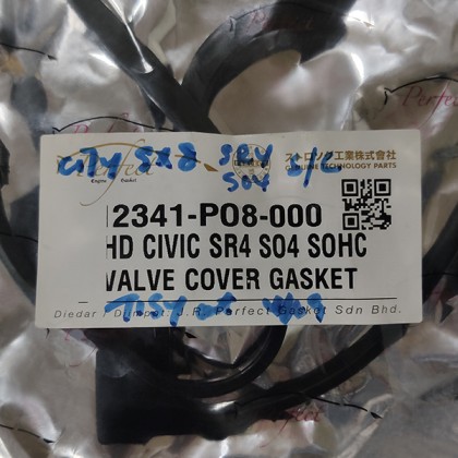 Valve Cover Gasket Honda Civic SR4 S04 Sx8 12341-PO8-000