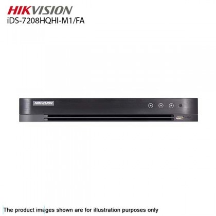 Hikvision iDS-7208HQHI/FA Analog 8CH 2MP 1080P H2.65 4In1 Turbo Accusense Face Recognition DVR