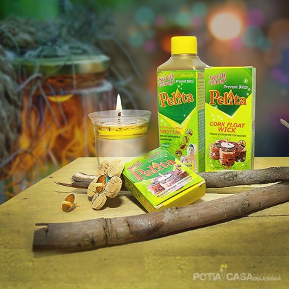 Serai Wangi Pelita Citronella Oil Torch Fuel Repellant Natural Lemongrass Concentrate 300ml