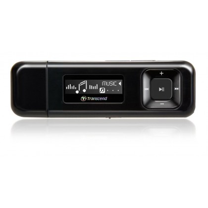 Transcend Digital Music Player 8GB MP330 MP3 Player - Black