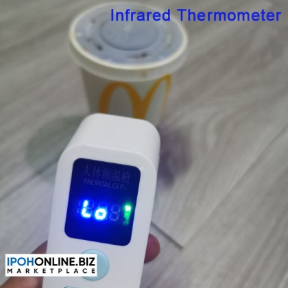 No Contact Digital Infrared Thermometer Fever Temperature Gun - Frontal Gun - 1 Second Reading New Tech