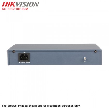 Hikvision DS-7732NI-K4 Network 32 channel 8MP Embedded 4K IP NVR + 2 x 16 Port Fast Ethernet Unmanaged POE Switch 1 port 1GBps uplink