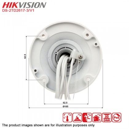 Hikvision DS-2TD2617-3/V1 Thermal BI-Spectrum Network Bullet Camera