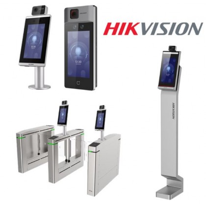 Hikvision MinMoe DS-K1TA70MI-T Face Recognition Terminal Temperature Screening Access Control Set