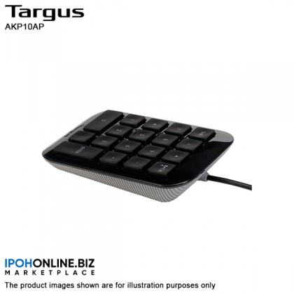Targus AKP10AP Wired USB Numeric Keypad For MAC & Windows