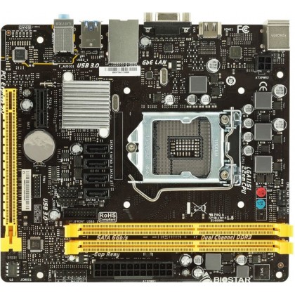 BIOSTAR H110MHV3 Socket 1151 DDR3 VGA HDMI ATX Motherboard + FREE 4GB Kingston RAM BIOSTAR H110MHV3 Socket 1151 DDR3 VGA HDMI ATX Motherboard + FREE 4GB Kingston RAM