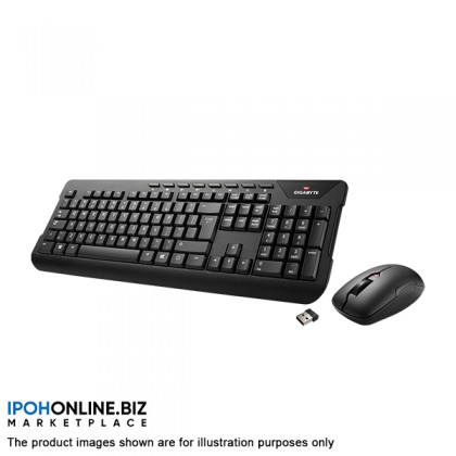 GIGABYTE KM7590 2.4GHz Wireless Multimedia Combo Keyboard & Mouse