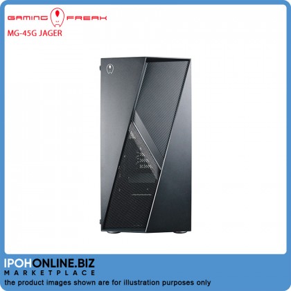 Gaming Freak MG-45G Jager Premium Middle Tower Case USB 3.0 M-ATX With Tempered Class Edition